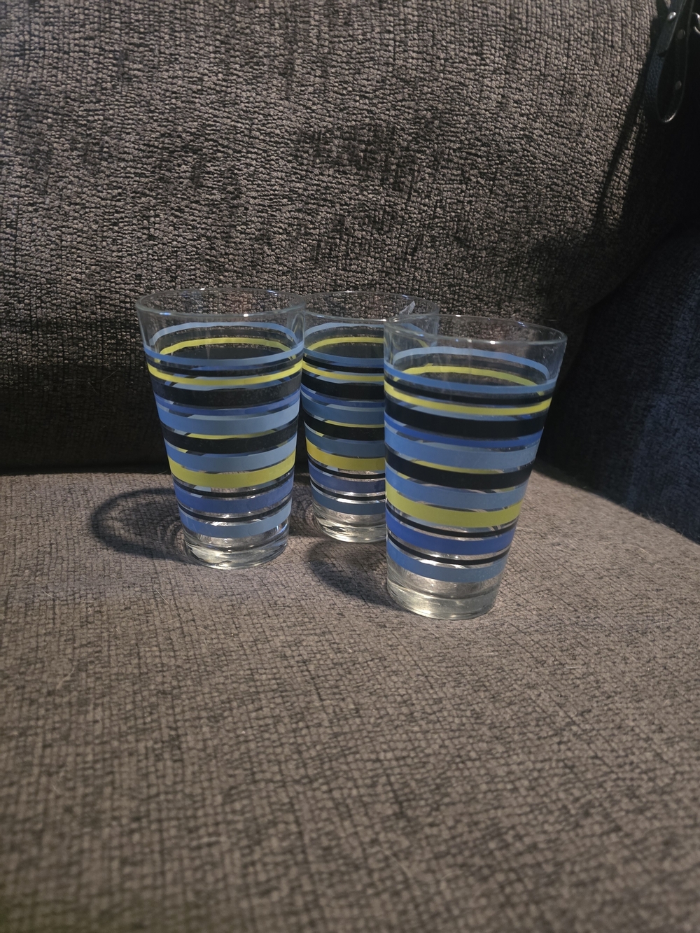 Fiesta | Striped 16 Oz. Tapered Cooler Glasses (3)